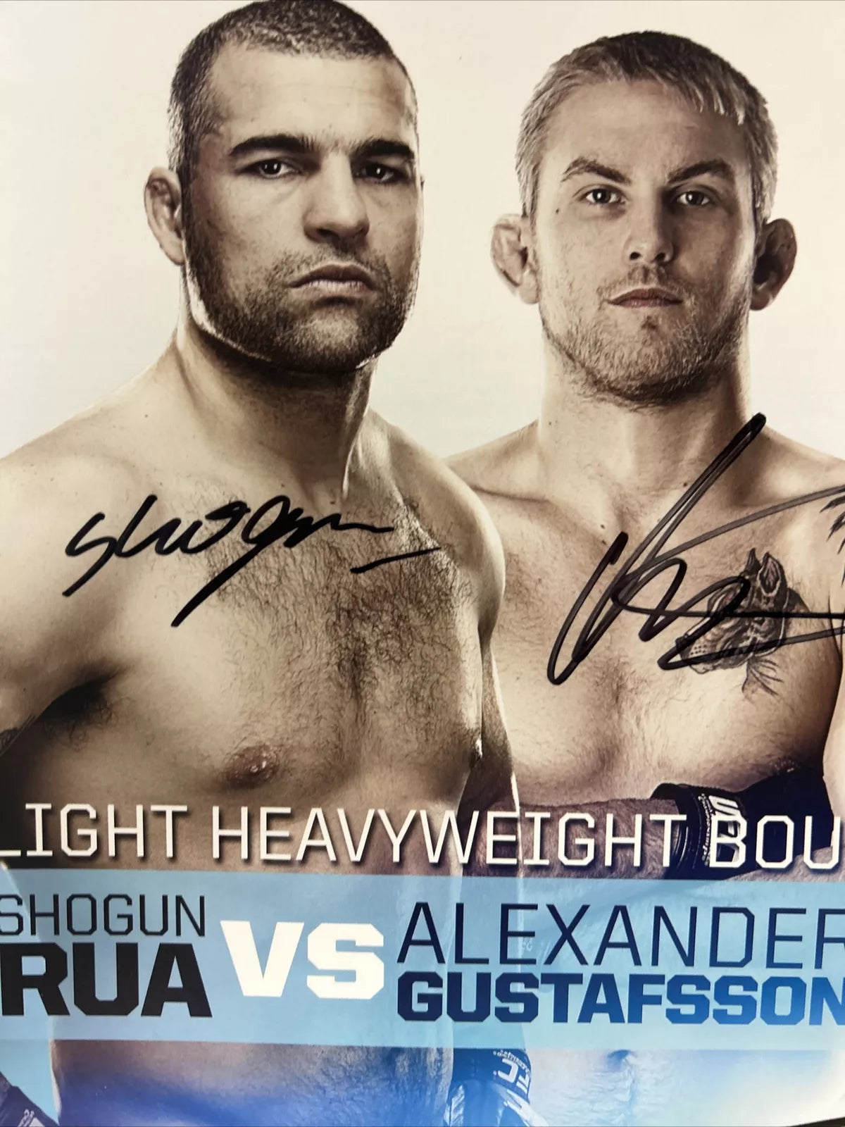UFC on Fox 5 - Nate Diaz Vs Henderson Signed Event Poster SBC BJ Penn