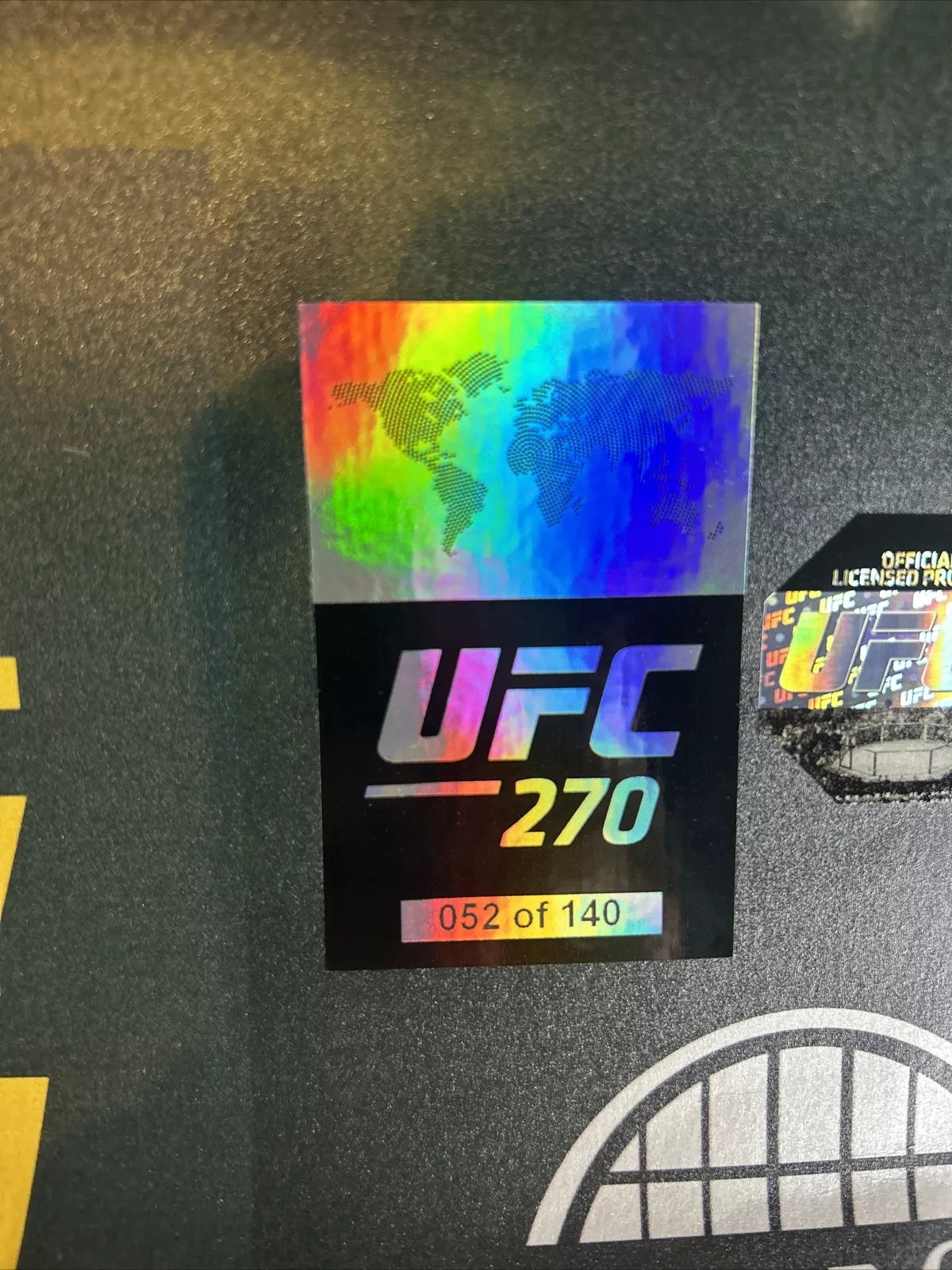 UFC 270 Francis Ngannou vs Ciryl Gane Signed Event Poster SBC Moreno Nurmagomedov