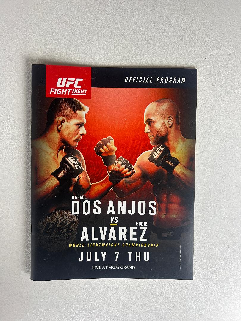 Rafael Dos Anjos 'RDA' VS Eddie Alvarez UFC Program