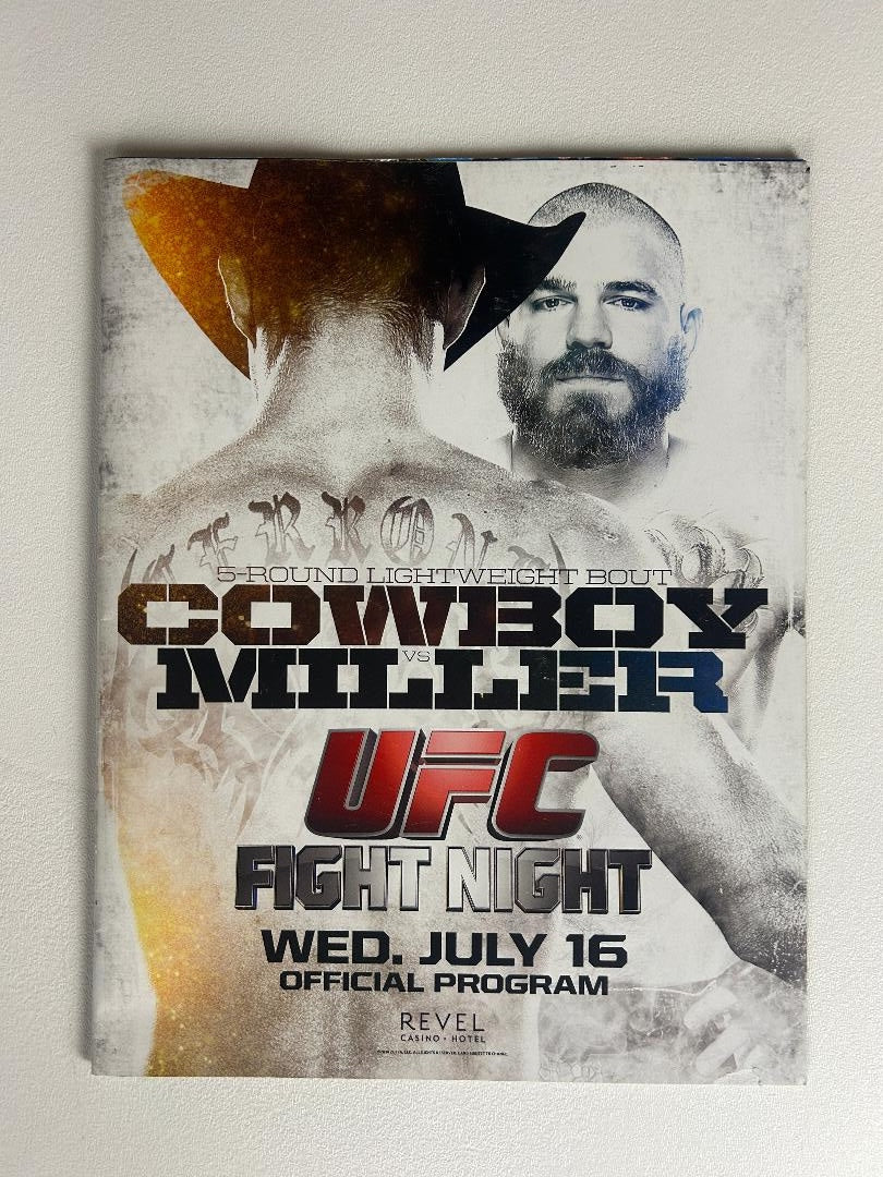 Donald Cowboy Cerrone Vs Jim Miller Program