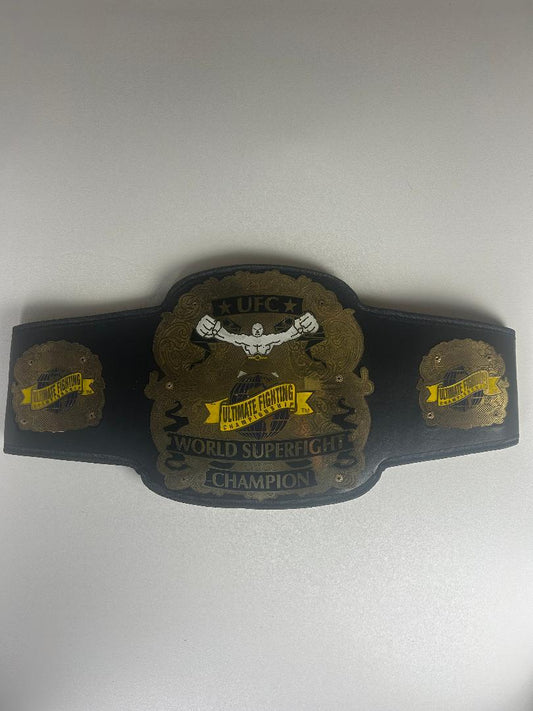 UFC 1 Belt, signed by Royce Gracie
