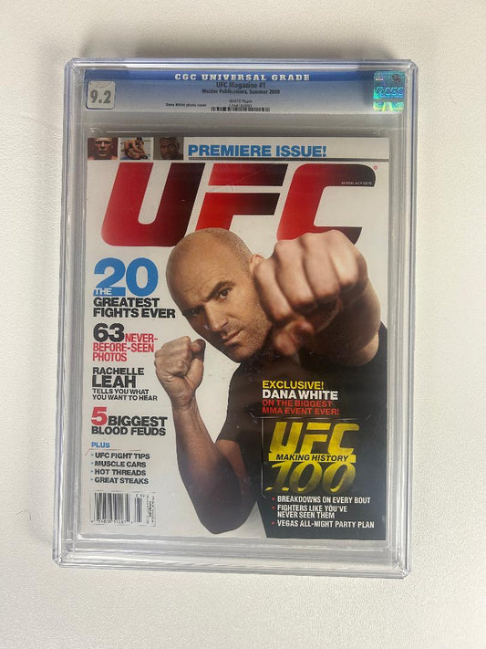 UFC 1 Magazine. 9.2 Grading. 3rd highest graded in the world!